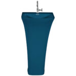 WONDER ROYAL BLUE - SINGLE PIECE WASH BASIN - Texaro Sanitaryware