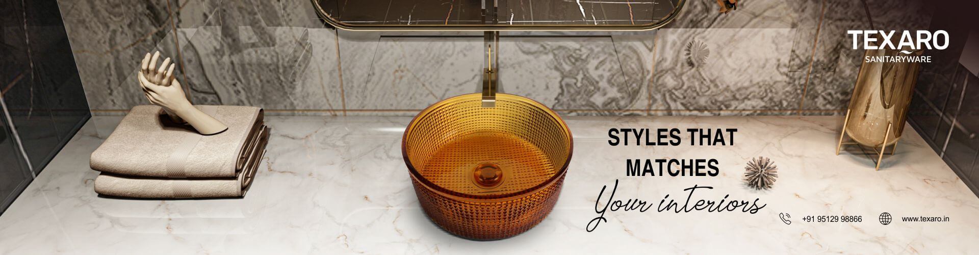 Modern Glass Wash Basin